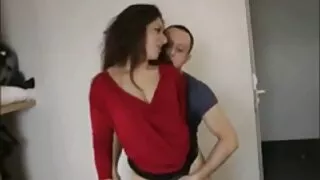 Garçon baisé actrice porno française par le chef dans la chatte profonde